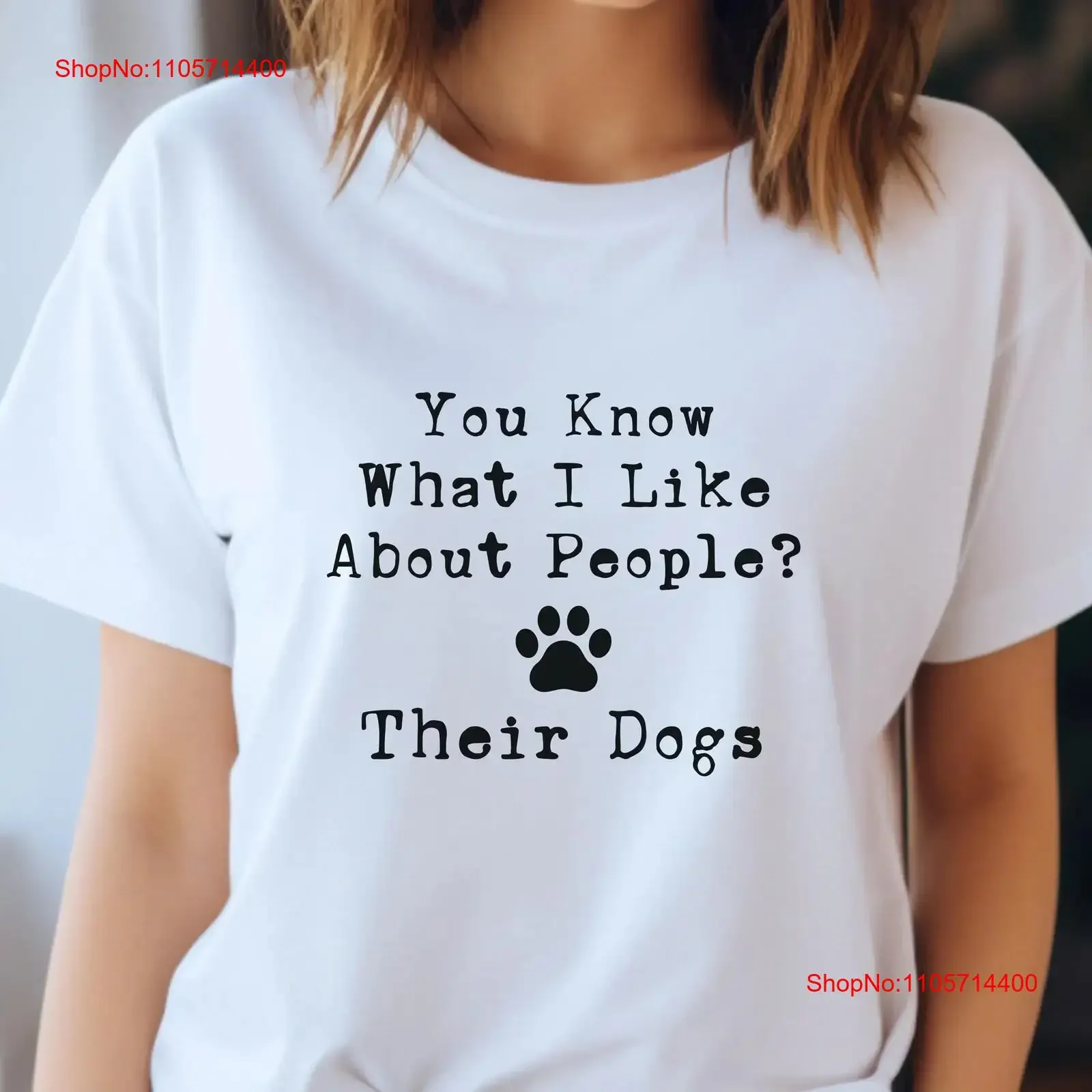 Dog Lover T Shirt Funny Quote Mom Dad Pet Owner You Know What I Like About People Their Dogs vintage Washed Stylish