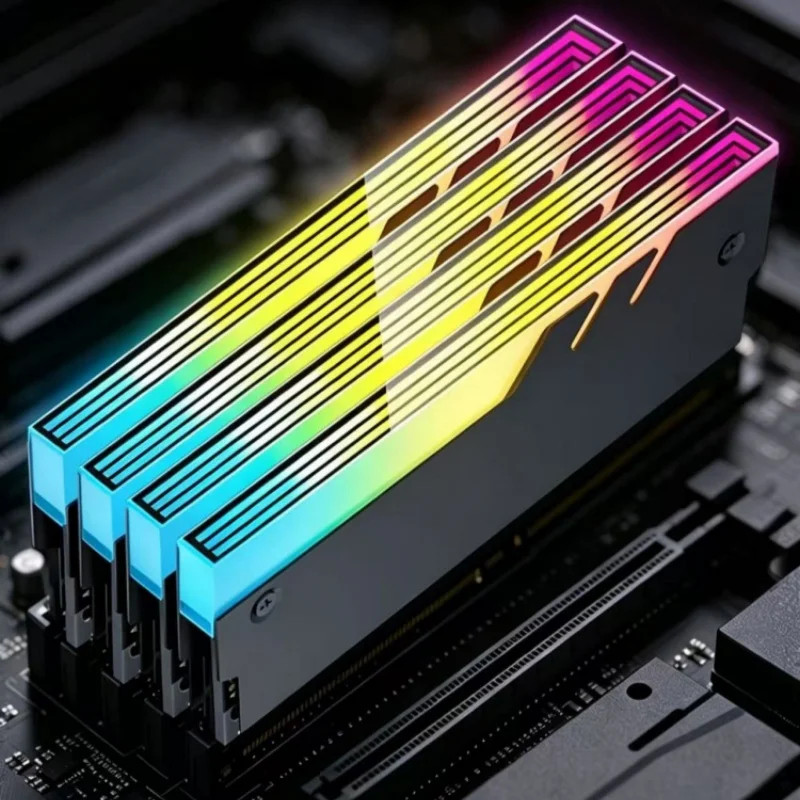 ICE Whale AX-01 PC Memory Heatsink RAM Cooling Vest  3PIN ARGB Infinity Mirror For Desktop Computer Memory DDR3 DDR4 DDR5 DDR2