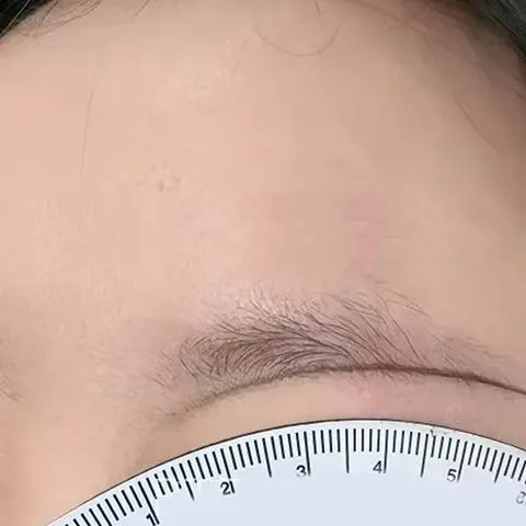 Disegno rapido Sopracciglio Righello Microblading Strumento di mappatura Modellatura Trucco permanente Guida al disegno Righello Riutilizzo di forniture per tatuaggi