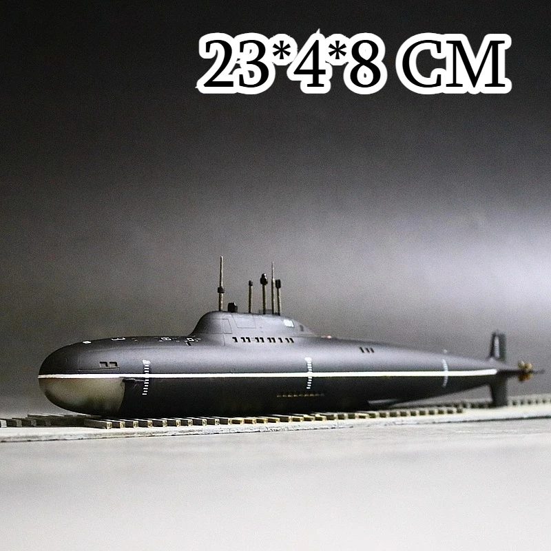 

1/350 Russian Alpha-class Titanium Alloy Attack Nuclear Submarine Model Static Finished Submarine Model Ornaments Ship Gift