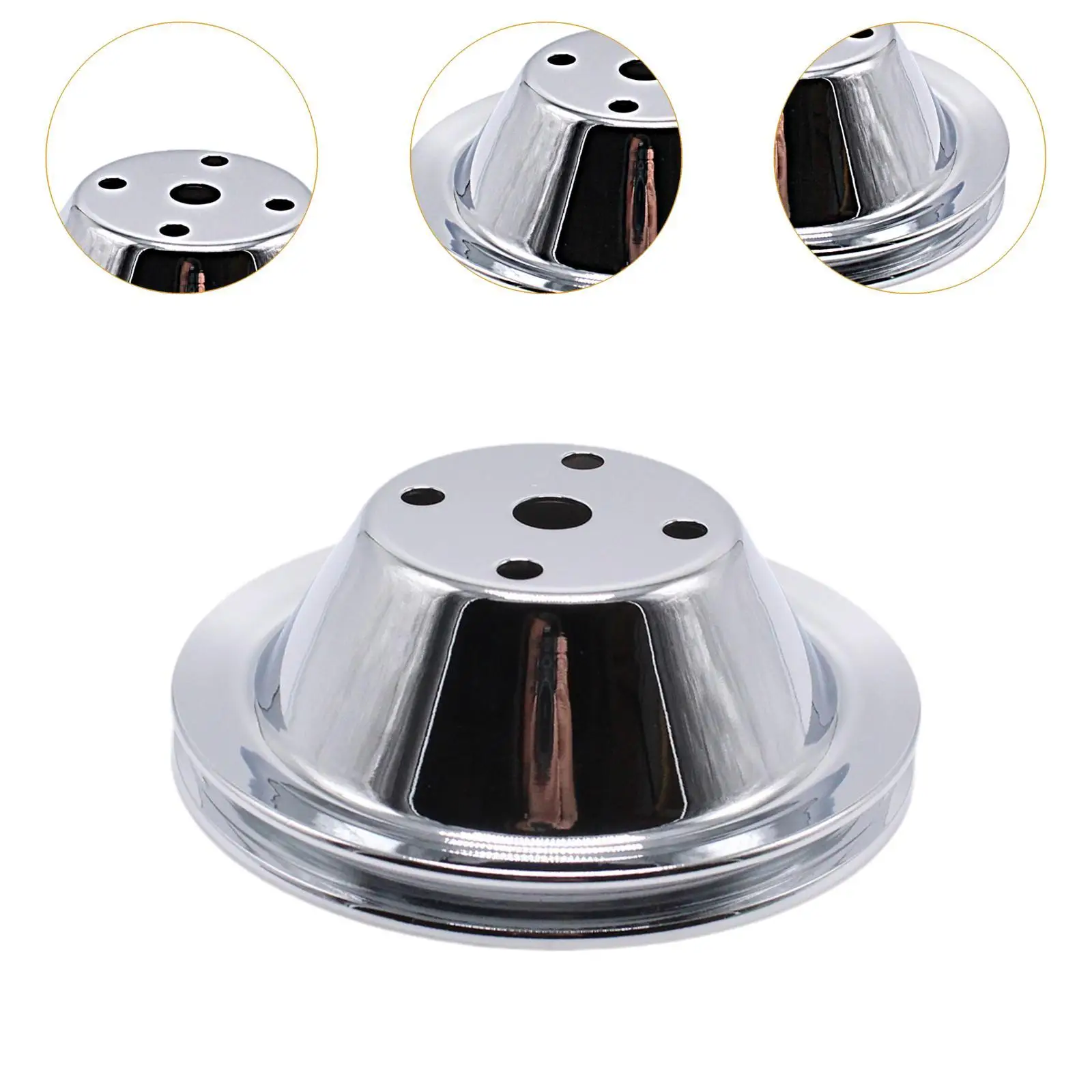 Long Water Pump Upper Pulley for Small Block 283-350 Accessories