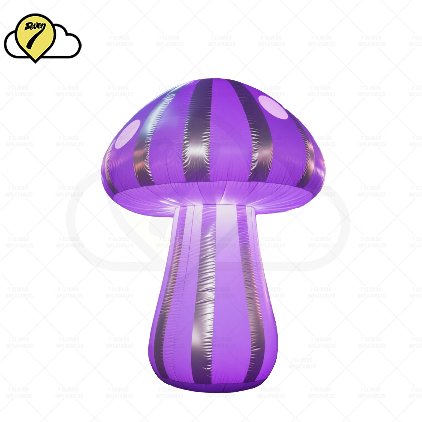 

3m New Customized Inflatable Luminous Colorful Mushroom Toy with Built-in Blower and LED for Event Show/ Party/ Mall Decorantion