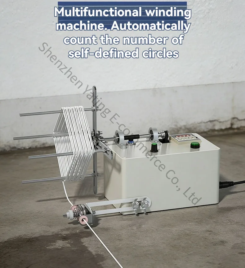 

New Electric Winding Machine Automatic Winding Assels Capable of Setting The Number of Turns Speed Regulation Size Adjustment