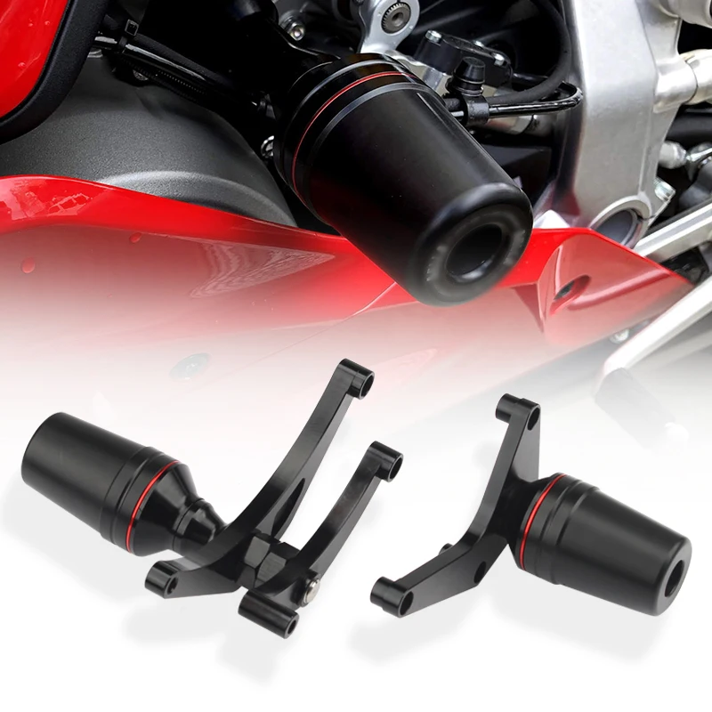 

For Ducati 959 1199 1299 Panigale R S V4 V4S 2018-2021 Motorcycle Aluminum Frame Sliders Anti Crash Protector Fairing Guard