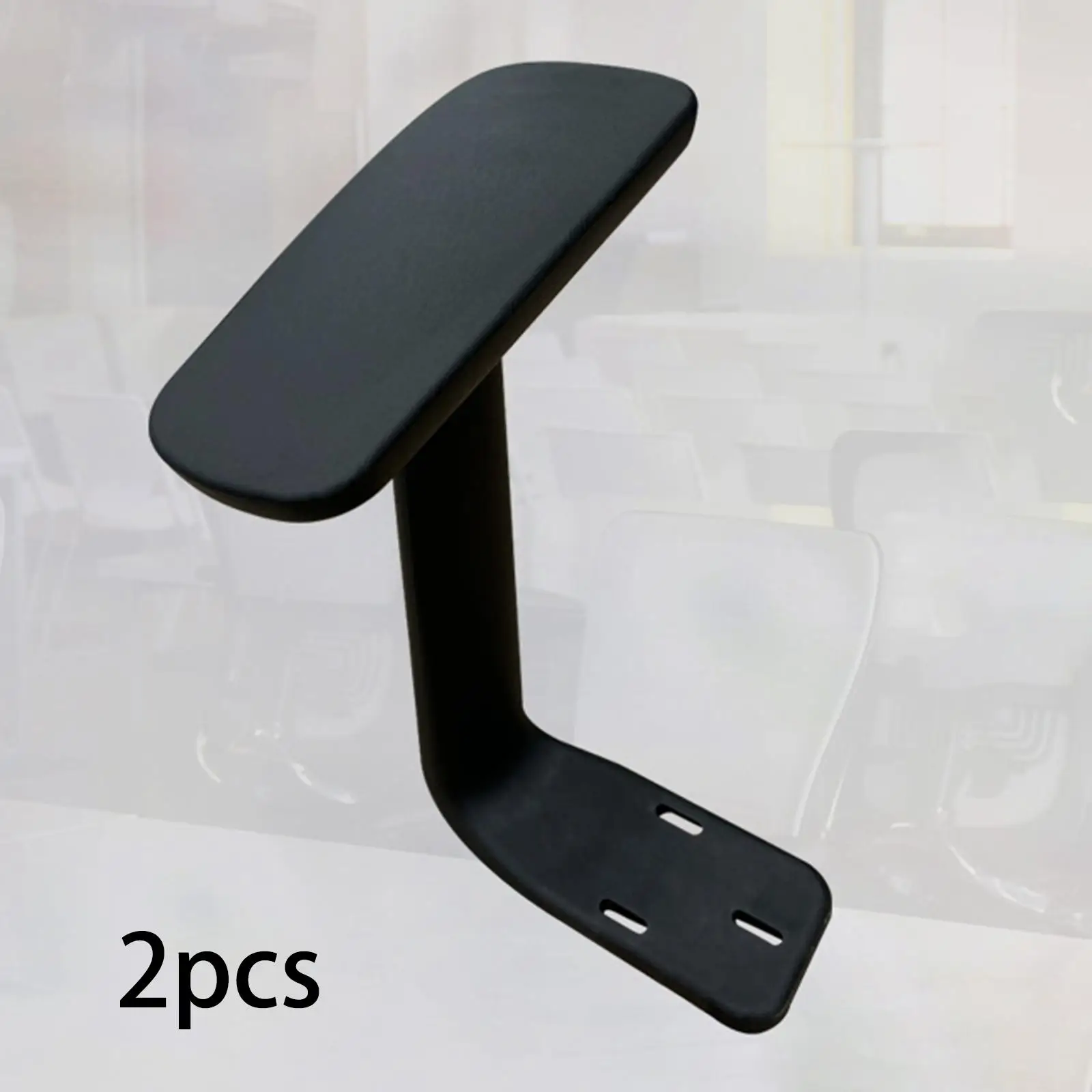 2 peças cadeira de escritório apoio de braço braços corrimão acessórios para móveis