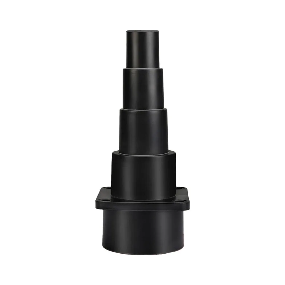 Graduated Vacuum Hose Coupler Designed for 5 Size Transitions to Maximize Suction Integrity on For Dust Collectors