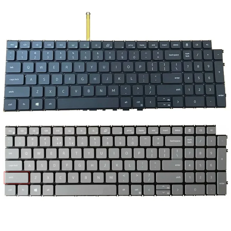 Nuevo Teclado retroiluminado de EE. UU. Para portátil Dell de 15,6 pulgadas Latitude 3520 Vostro 5510 5515 7510