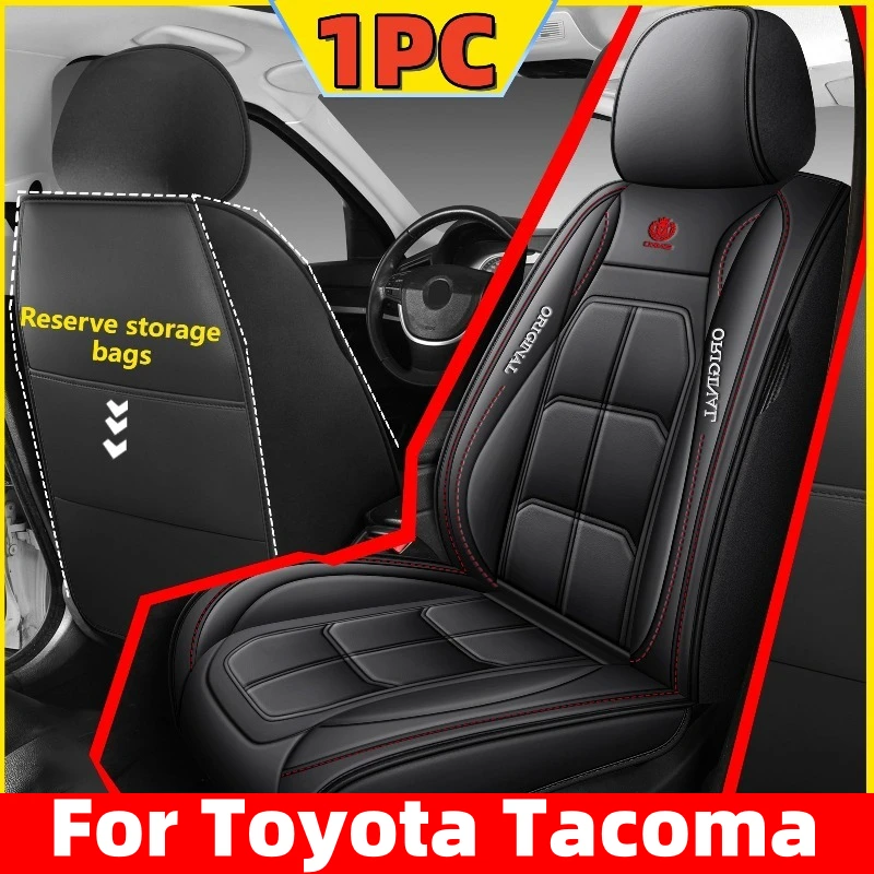 

Car seat cover waterproof wear-resistant artificial leather soft and comfortable full-wrapped muscle seat coverFOR Toyota Tacoma