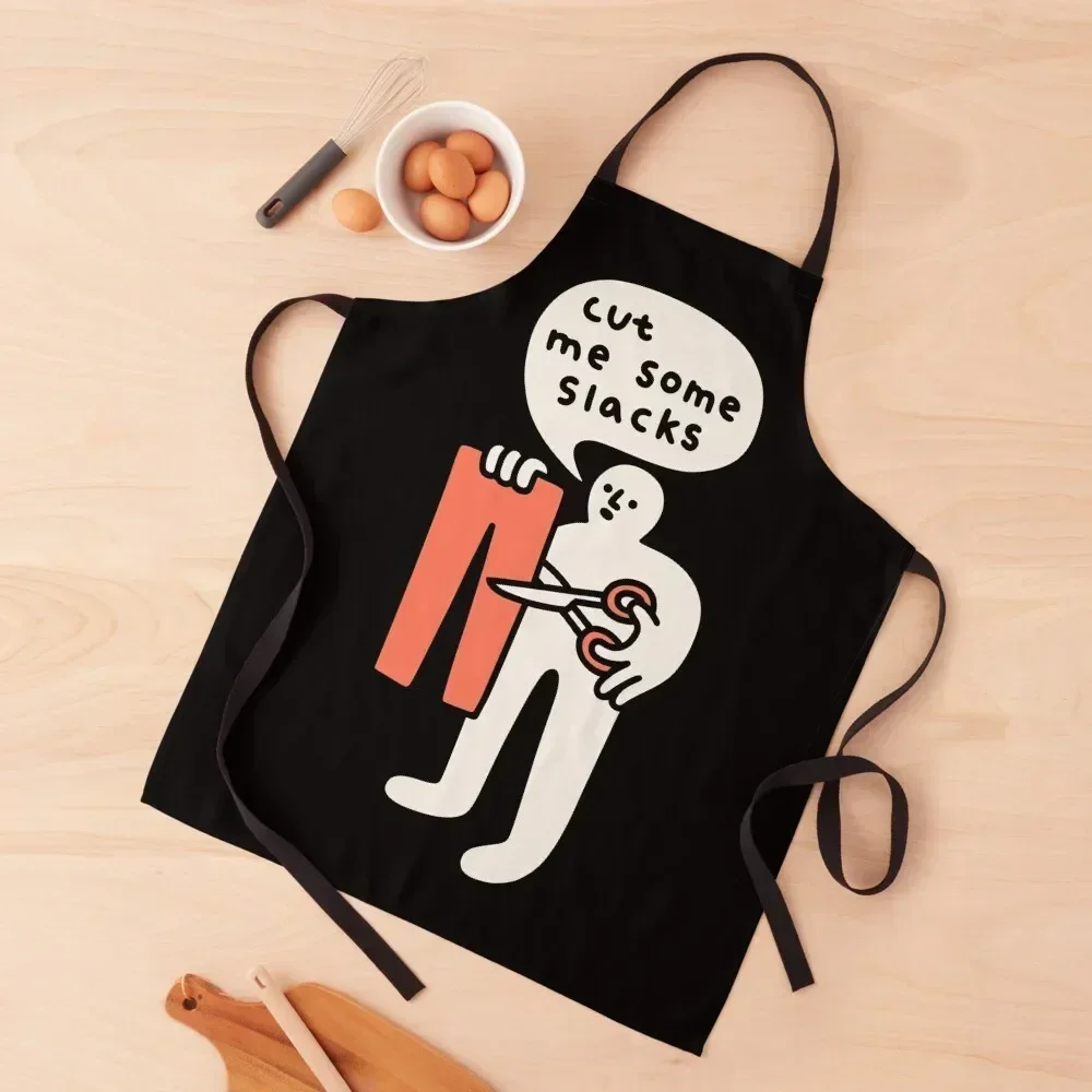 

Cut Me Some Slacks Apron Things For Kitchen Kitchen Chef Kitchen Utensils Apron