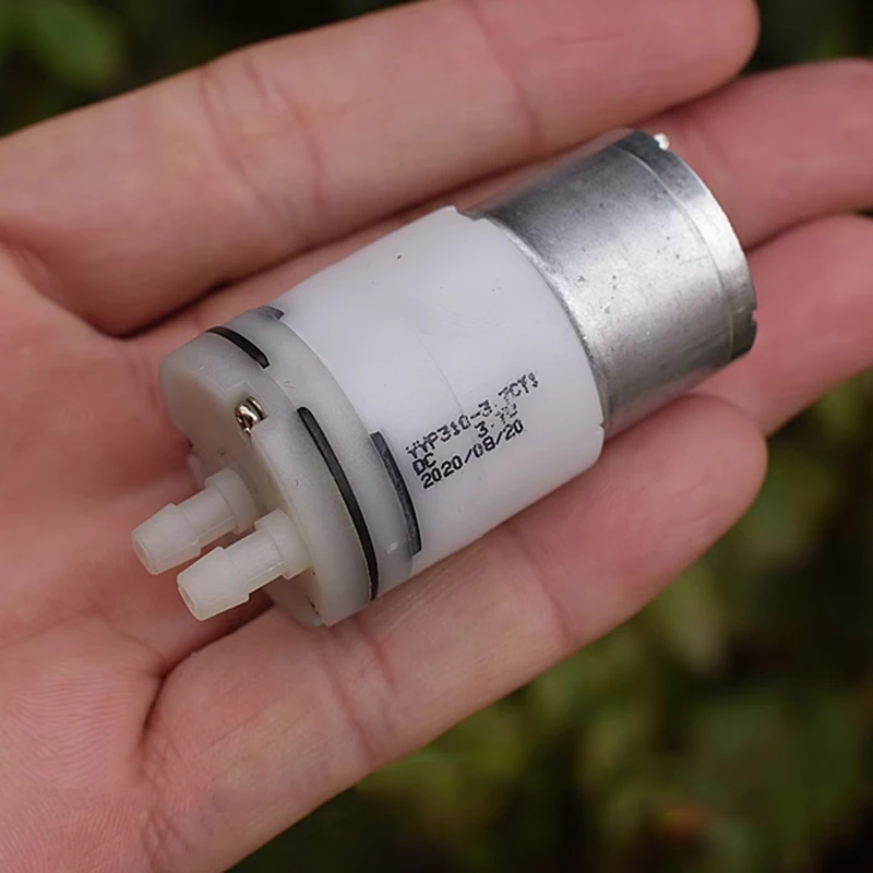 Mini Self-priming Suction Water Pump DC 3V 3.7V 27mm Micro 310 Motor Diaphragm Water Pump Small Dispenser Water Pump