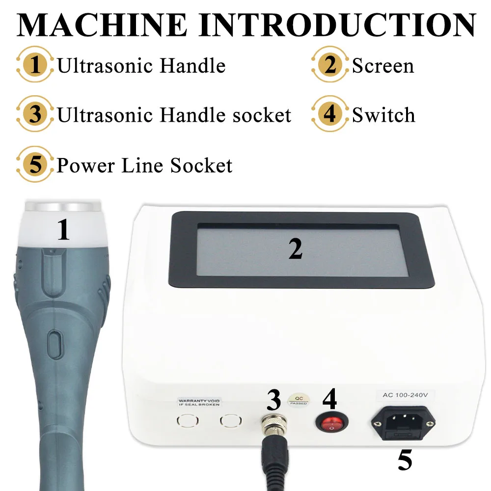 20MJ Professional Ultrasound Therapy Machine Body Muscle Massage Relaxation Pain Relief  Physiotherapy Ultrasonic Equipment view 3