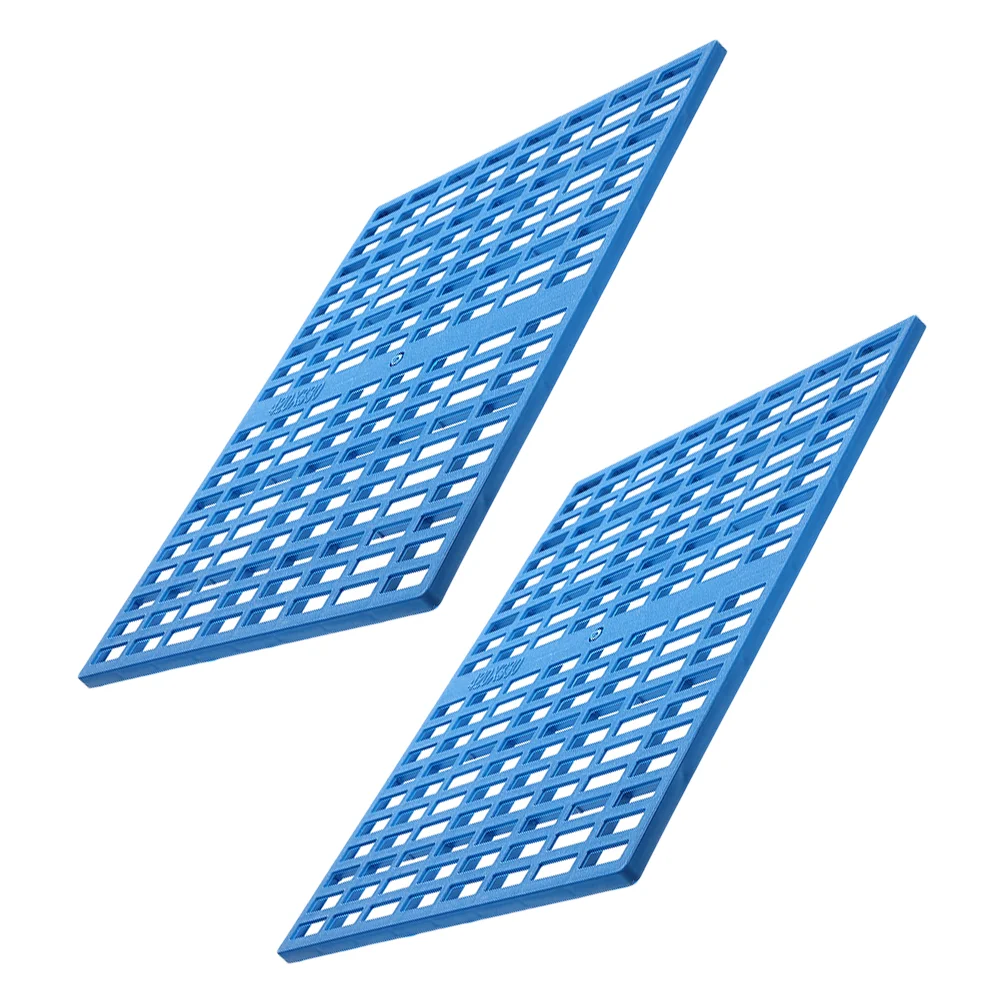 2 Pcs Rabbit Mats Hamster Floor Playpen Cage for Feet Bunny Pads Cooling Guinea Pig Rest