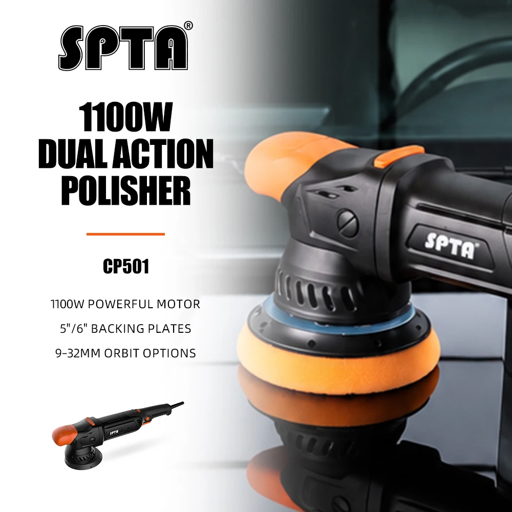 SPTA 1100W Dual Action Polisher