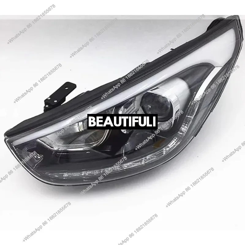 

Подходит для Hyundai Ix35 2013-2015, автоматическая фара в сборе, передняя лампа, светодиодное освещение