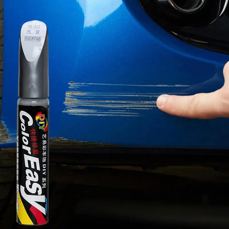 4 Colors Car Scratch Paint Pen Automotive Touchup Paint Pen Portable Car Paint Scratch Removal Repair Fill Paint Pen