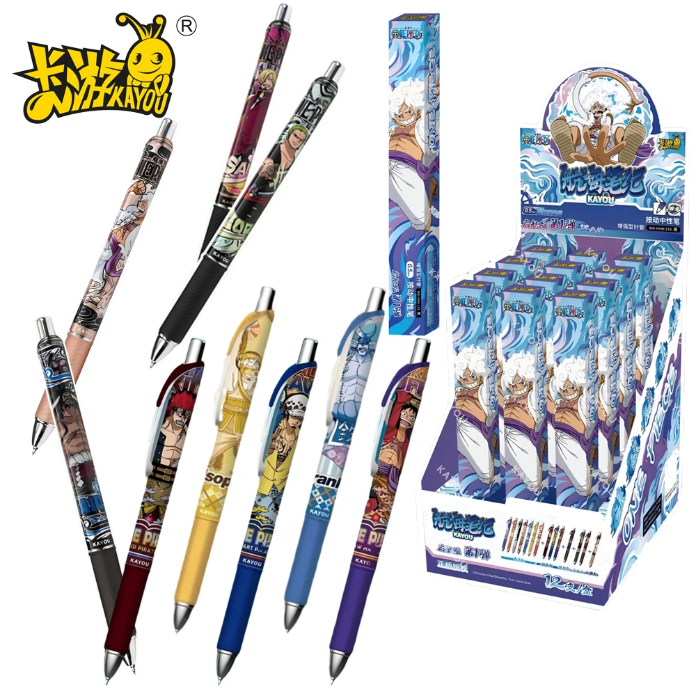 

Новые оригинальные цельные канцелярские принадлежности Kayou, глухая коробка, тематические коллекционные гелевые ручки в стиле аниме, очаровательные игрушки, подарки на день рождения для мальчиков и девочек