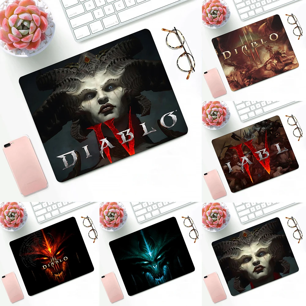 Diablo IV Gaming Mouse Pad XS Small Mousepad For PC Gamer Desktop Decoration Office Mouse Mat Deskmat Rug