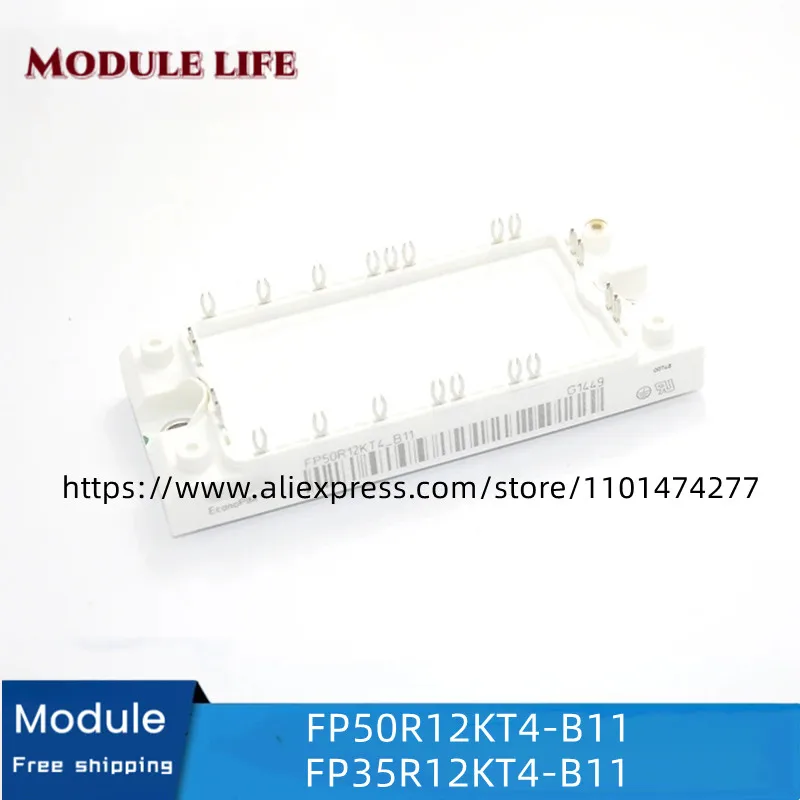 

FP50R12KT4_B11 FP50R12KT4-B11 FP35R12KT4_B11 FP35R12KT4-B11 Free Shipping New Original Power Module