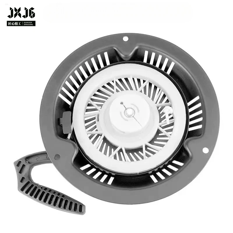 XMSJ Recoil Pull Starter for 1P70 6HP Four Stroke  Walk Behind Lawn Mower Engine Garden Replacement Spare Parts
