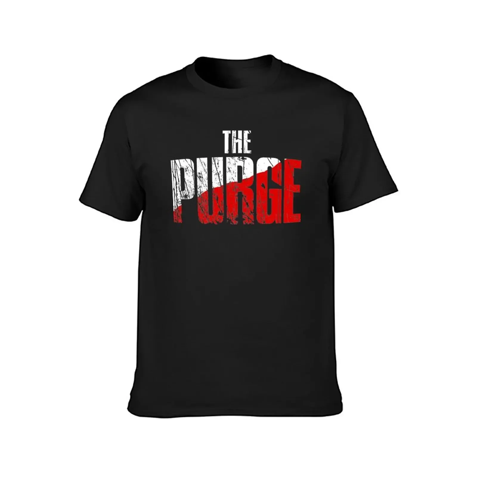 The Purge Tv Series T-Shirt tops cotton graphic tees oversized t shirts for men