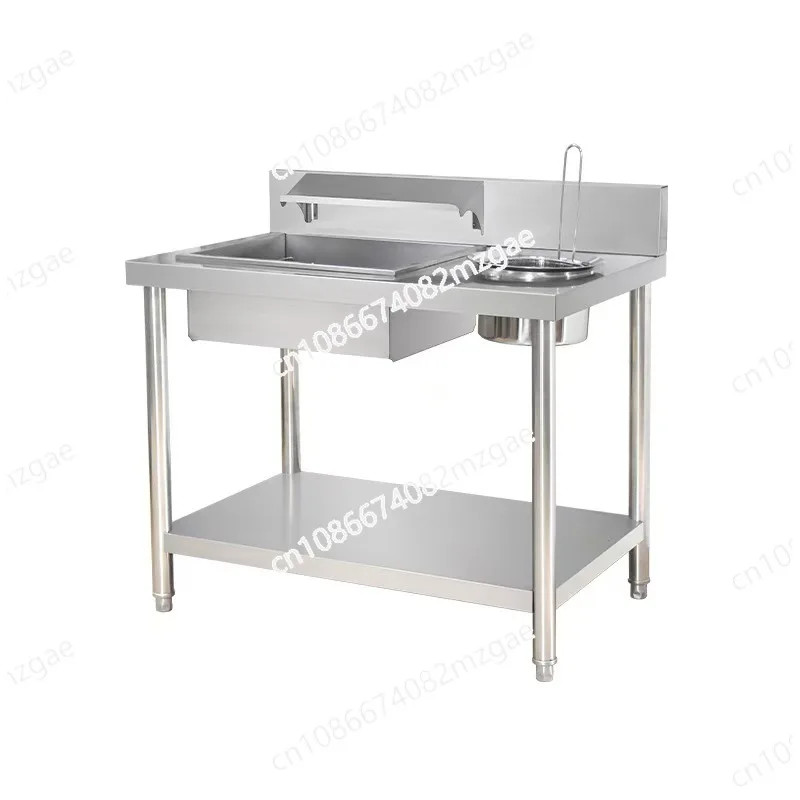 

Стол для ручной упаковки порошка из нержавеющей стали, съемный стол для упаковки порошка, стол для магазина жареной курицы в гамбурге