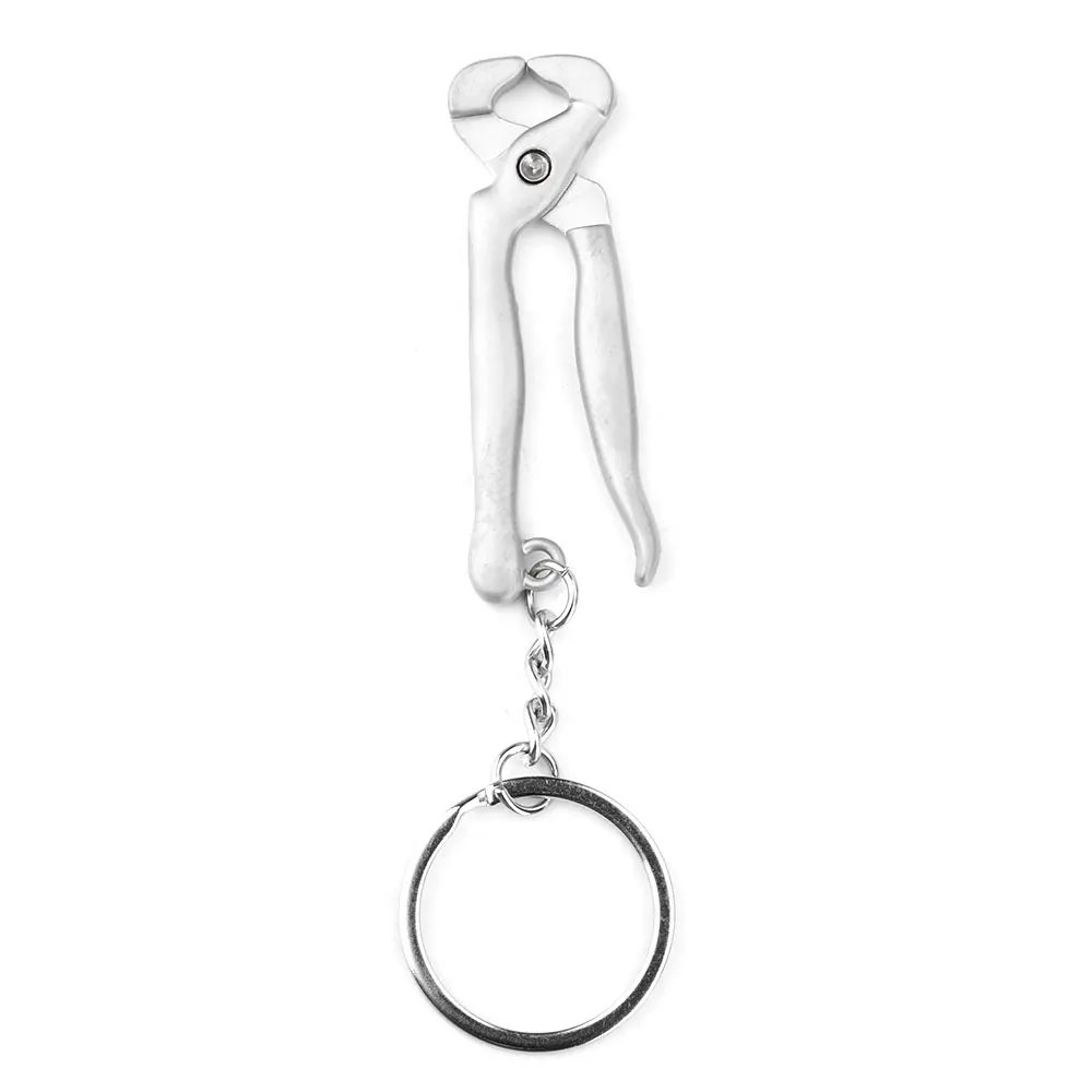Chaveiros para homens, Car Bag Keyring, Outdoor Combination Tool, Portátil Mini Utility Pocket Clasp, Régua Martelo, Chave, Alicate, Pá, Homens