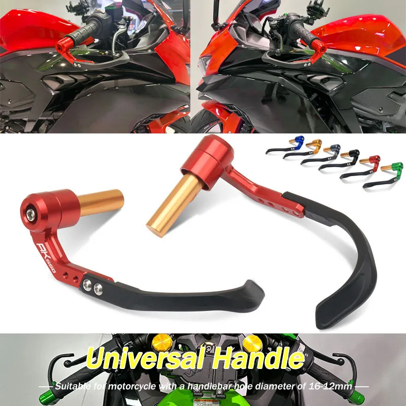 

7/8" 22mm Handlebar Grips Guard Brake Clutch Levers Guard Protector Fit For KYMCO AK550 AK 550