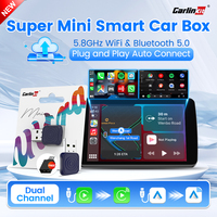 CarlinKit 5.0 Mini Ultra / Pro Wireless CarPlay & Android Auto Adapter For OEM Cars Upgrade WiFi BLE Wireless Auto-connect Phone
