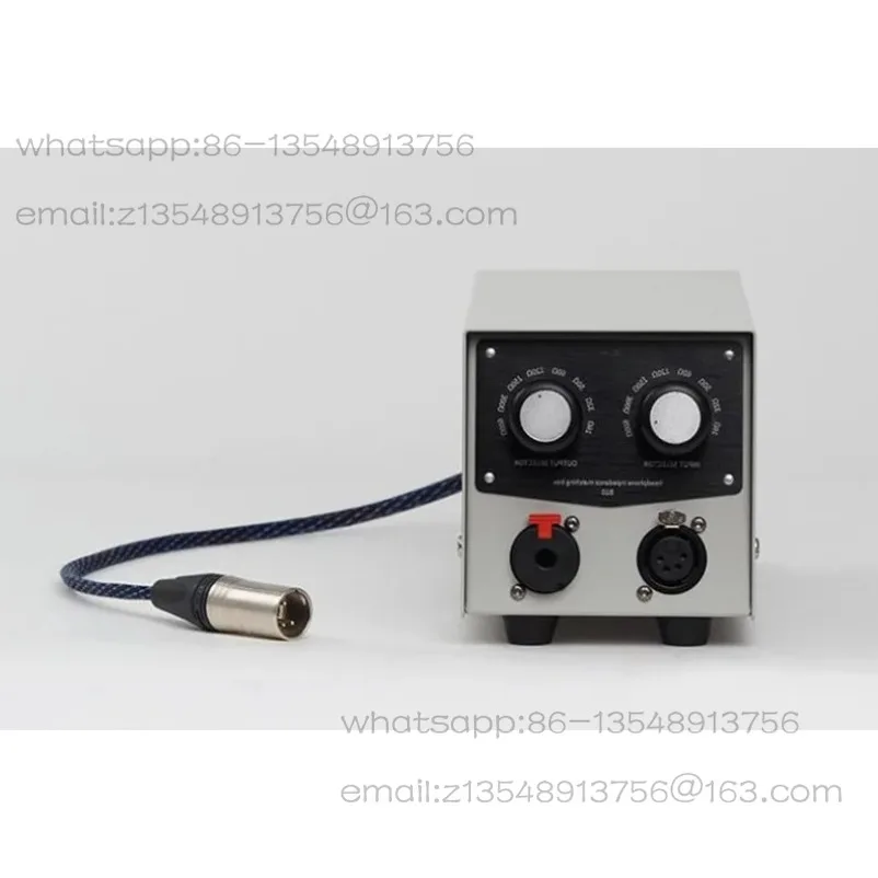 B10 New  Headphone Impedance Matcher, Frequency Response: Input 600 Output 165Hz-100KHz 1dB