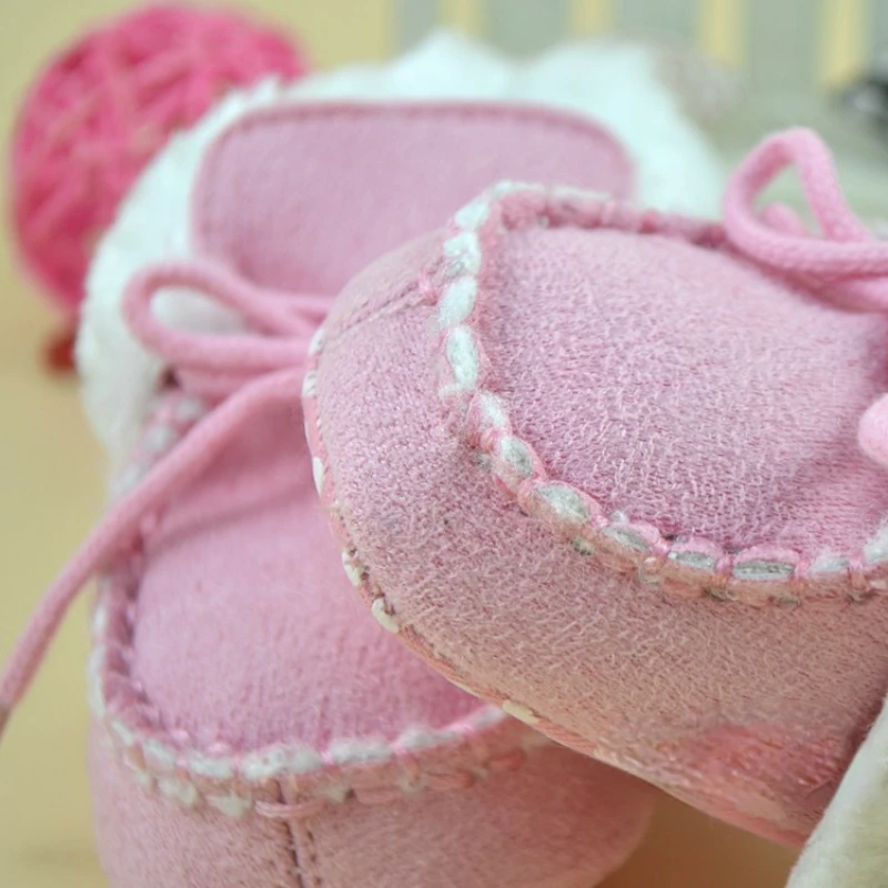 Infant Toddler Boots Winter Baby Girls Boys Snow Boots Warm Plush Outdoor Soft Bottom Non-Slip Children Boots Kids Shoes