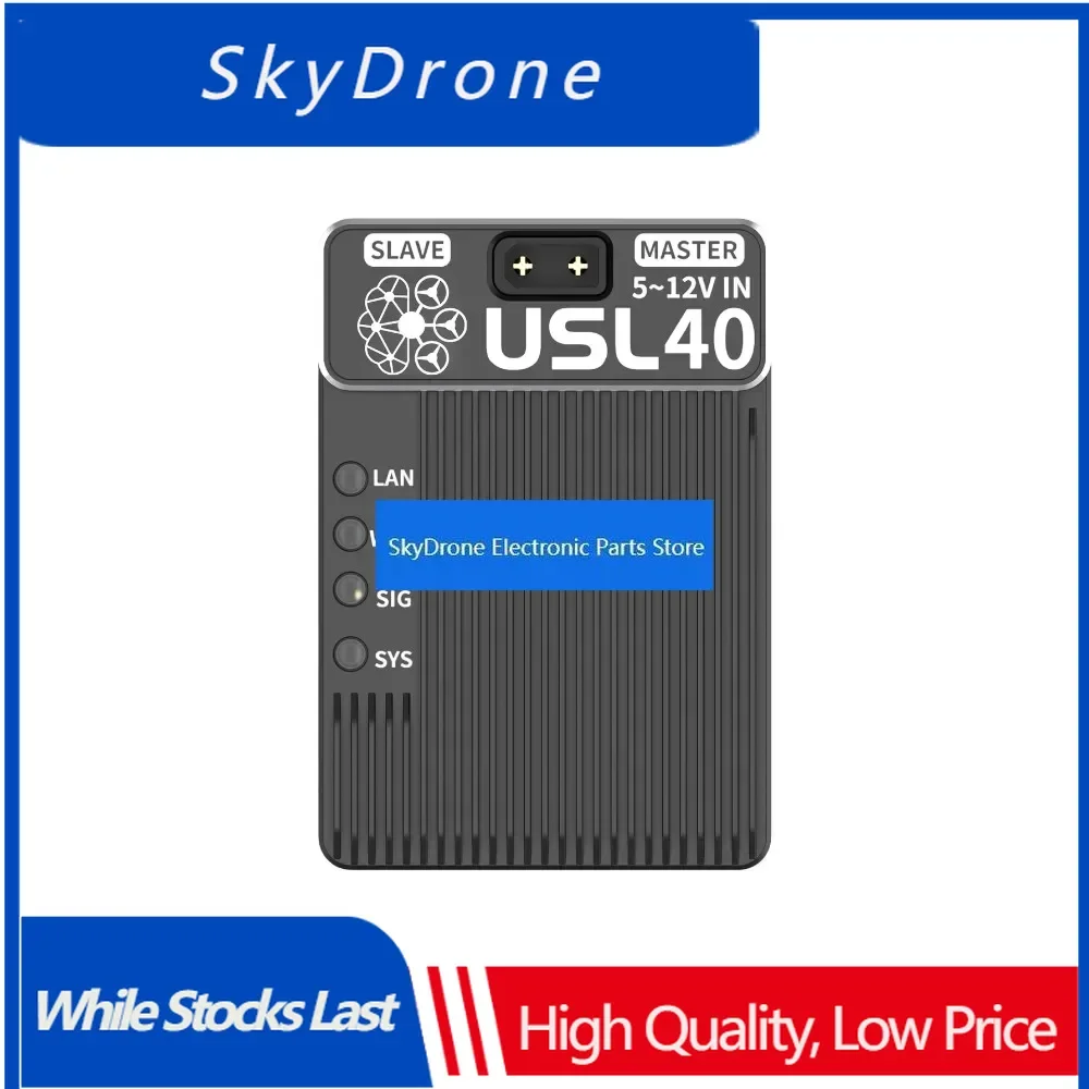 SkyDElUTMSYS USL40 4G LTE BVLOS Telemetry Module Long Range Data Video Communication Link For Industrial Spare Parts