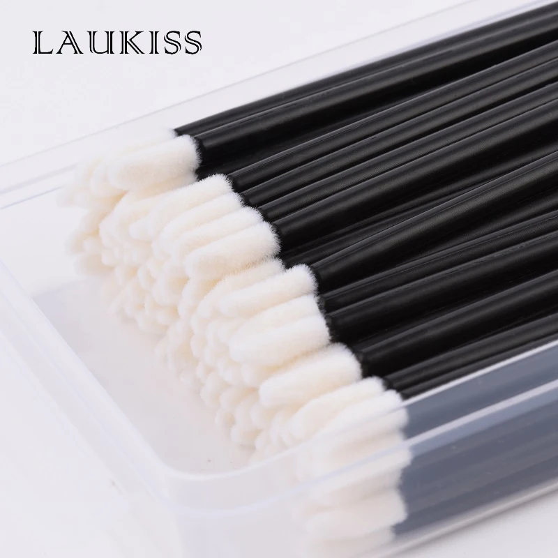 100Pcs Disposable Cosmetic Makeup Lip Brush Makeup Cosmetic Tool Eyeshadow Lip Gloss Brushes Tools Makeup Brush Applicators