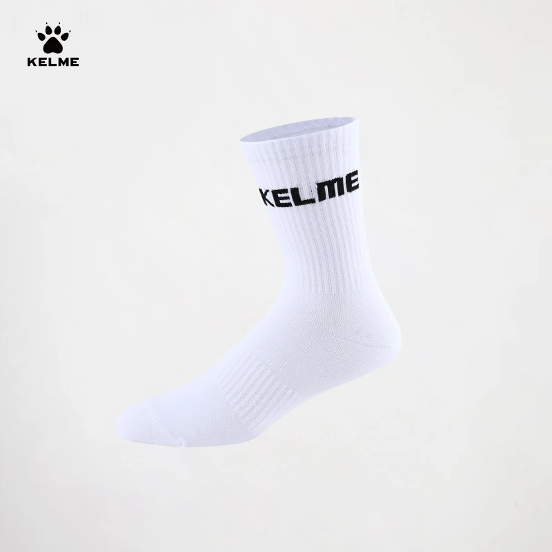 KELME Athletic Casual Socks Men\'s Mid-Calf Breathable Outdoor Fitness Running Socks