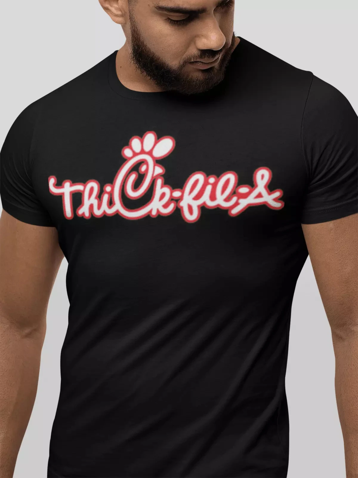 

Funny Logo T-shirt Ultra Soft 100_ Cotton Thick-Fil-A Unisex Crew Neck Top - High-end Luxury Is for Both Men and Women Top Y2k