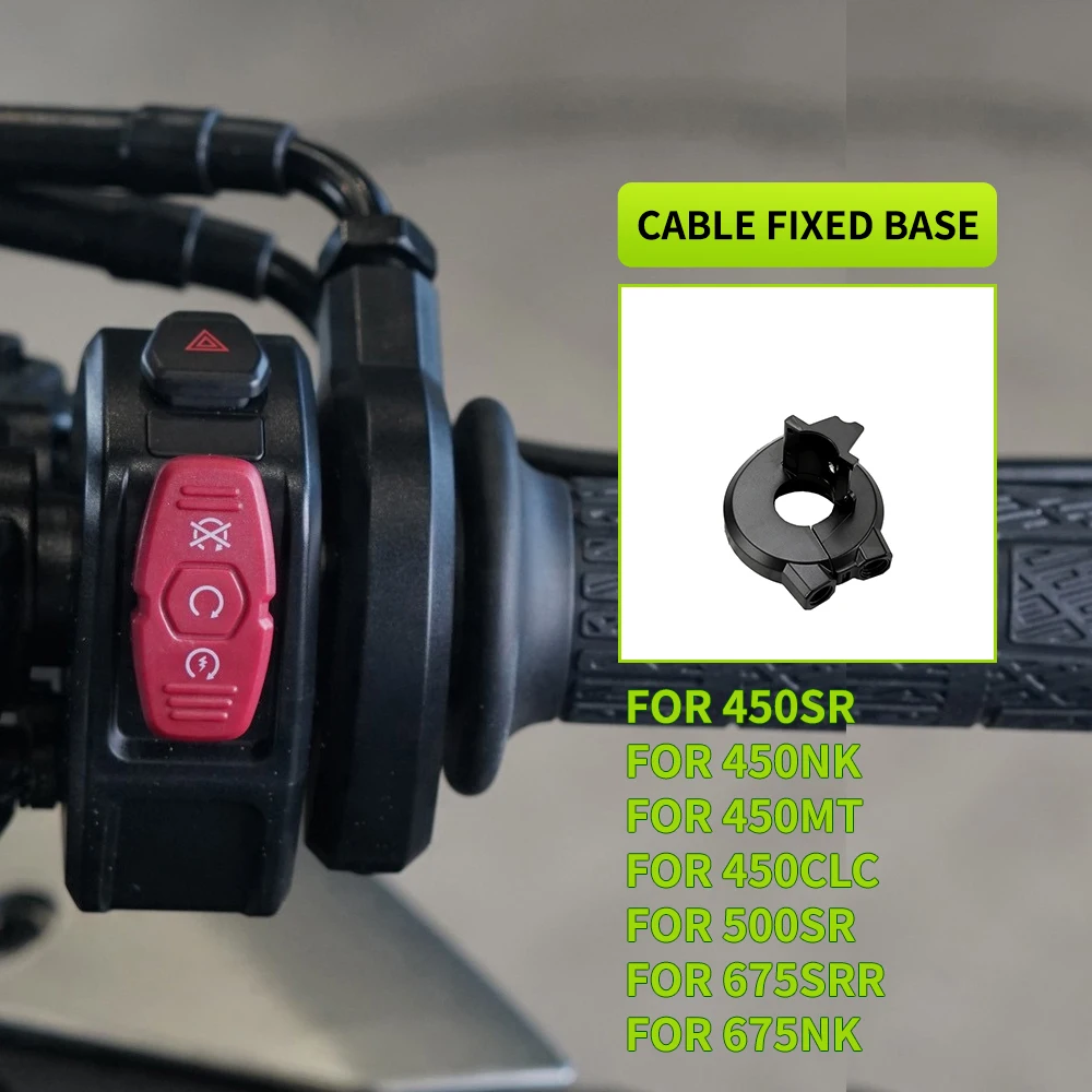 

Throttle Lever For CF 450SR 450NK 450CLC 450MT 500SR 675SRR 675NK Fuel Dispenser Combination Throttle Cable Fixed Base