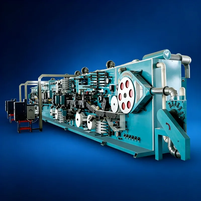 Industrial Sanitary Napkin Packaging Machine | Automatic Pouching Folding Line for Disposable Pads | China Manufacturer Direct