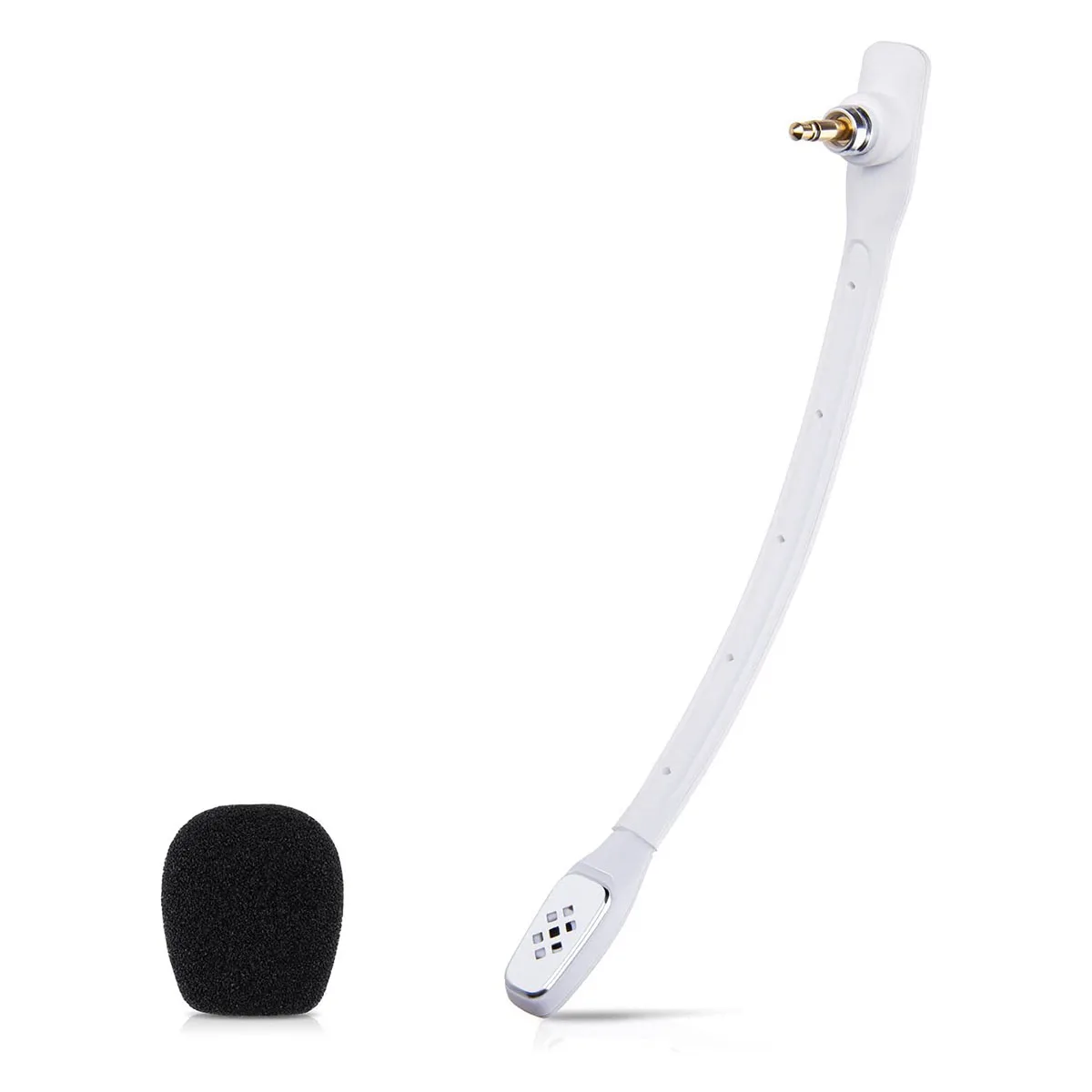 Replacement Gaming Headphone Omnidirectional Noise Cancelling Microphone for ASTRO A40 Headphones-White