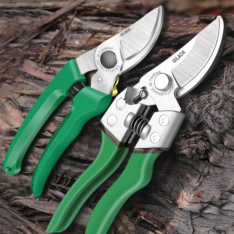 Jardim Poda Tesouras Orchard Plant Branch Trim Horticultura Pruner Corte Arbusto Tesoura Ferramenta Bonsai Floral Secateurs Laoa-sk5