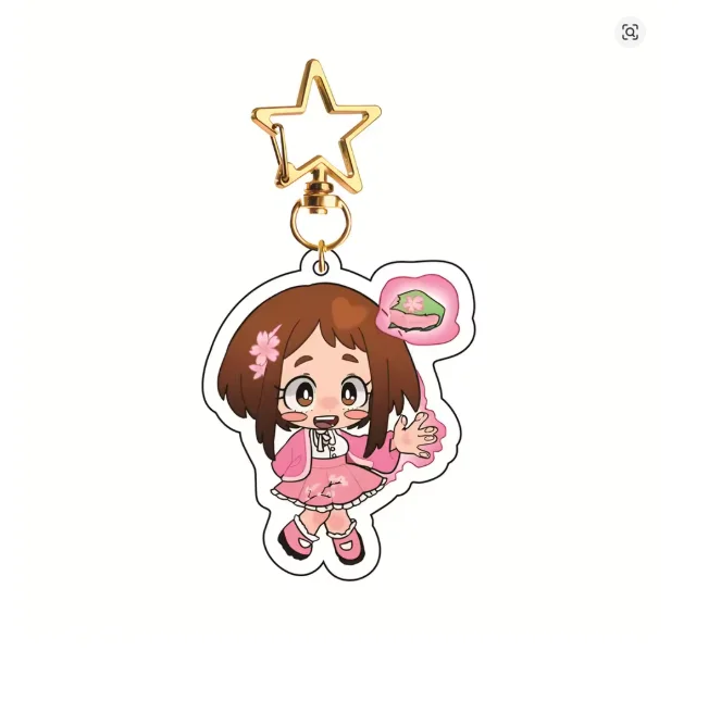 Acrylic Keychain Bag Pendant For My Hero Academia Izuku Midoriya Anime Keychain Collection Accessories anime character Gift view 5