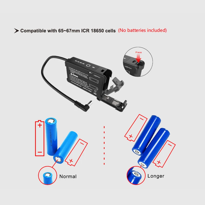 Original Eachine Battery Case for Eachine EV300D FPV Goggles