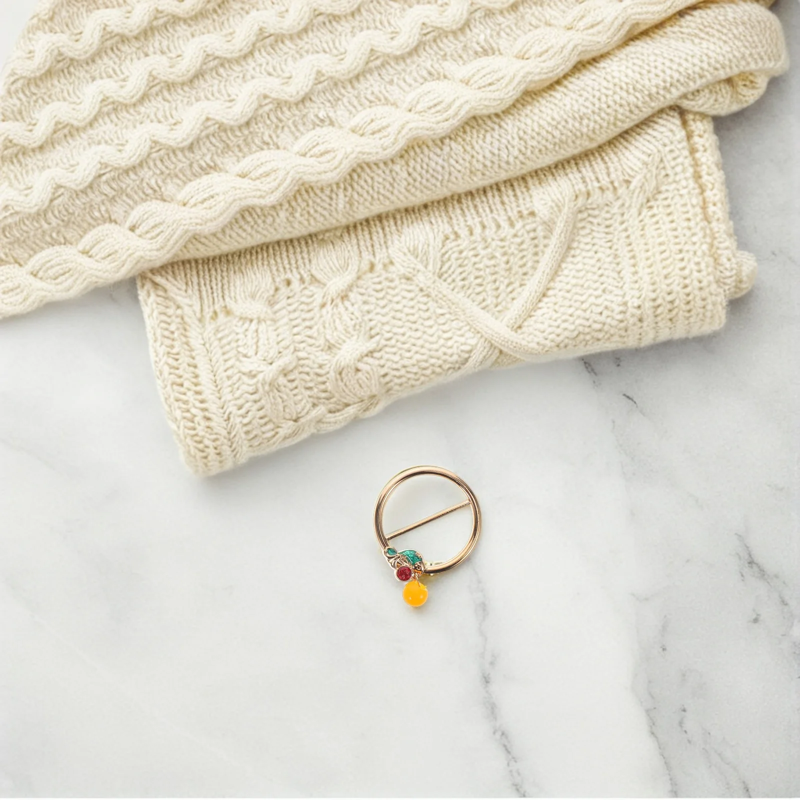 

10 Pcs Cardigan Buckle Clothing Ring Decor Clothes Corner Knot Dress Clasp Decorative Scarf Buckles