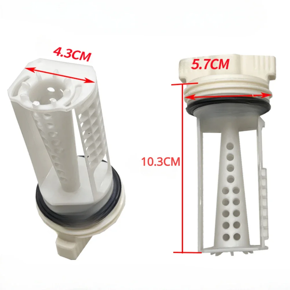 New Drainage Pump Filter Plastic White Seal Ring For Samsung Washing Machine Water Plugs DC63-00865A DC63-00998A Washer Parts