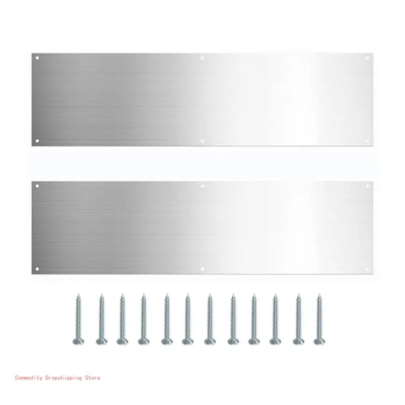 Stainless Steel Door Kicking Plate for Exterior Doors, Avoid the Door from Kicking