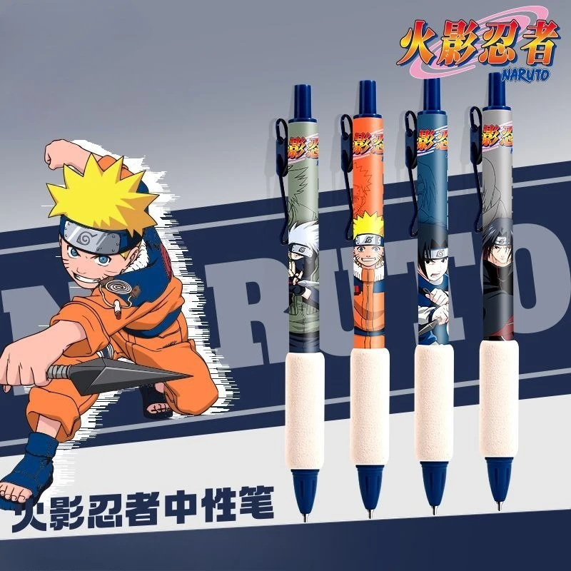 NARUTO Uzumaki Naruto Uchiha Sasuke Haruno Sakura Secondary Animation Surrounding Students Gel Pen Creative Cartoon Ink Pen Gift - view 5