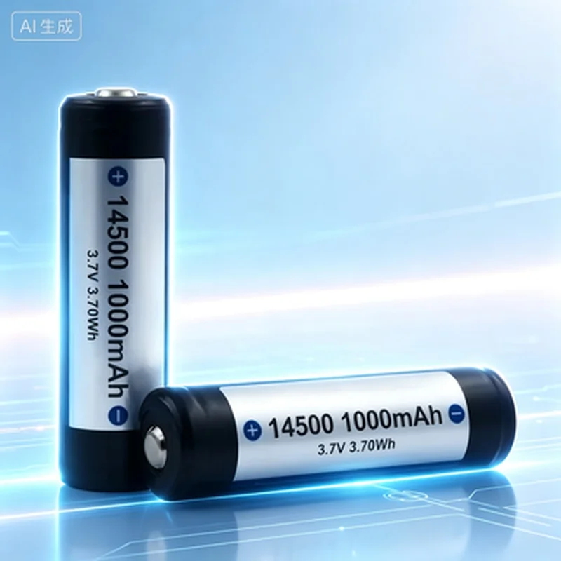 Suitable for keeppower P1450C2 14500 1000mAh high capacity flashlight battery