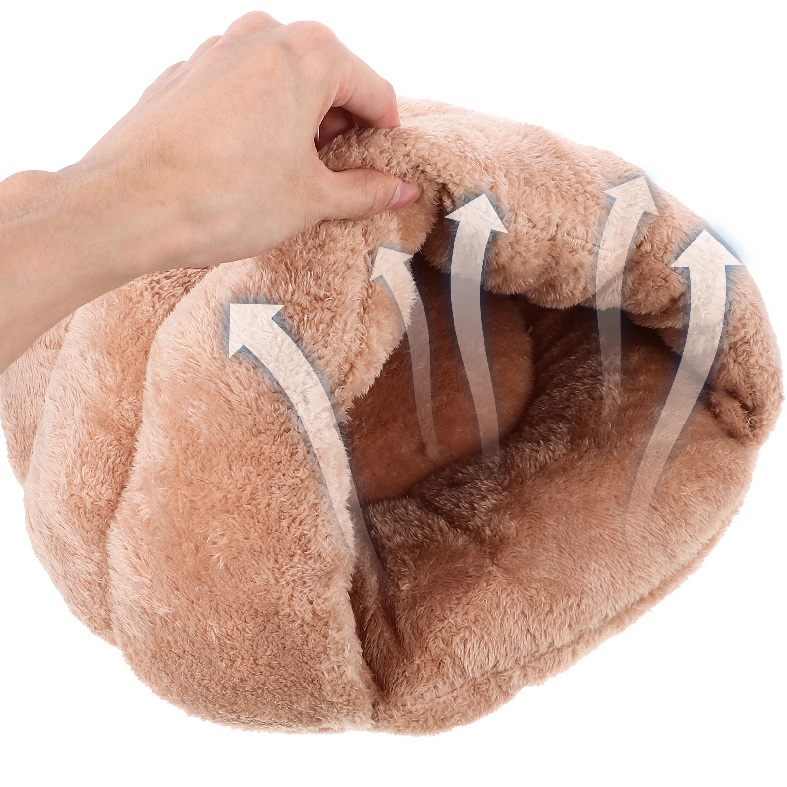 

Portable Cat Small Soft Pet Bed For Indoor Cats Warm Winter Cat Hut Sleeping Place Kitten Puppy Rabbit Pet Beds