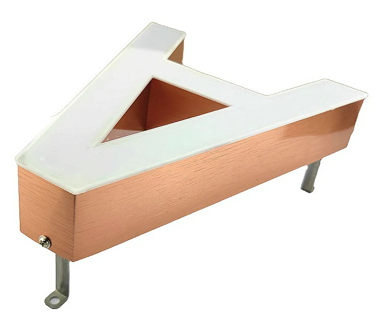201 Edelstahl U-Hintergrundbeleuchtete Halterung für LED-Kanal-Buchstaben-Schilderhalterung, Installation 100 Stück/Packung – Detail 7