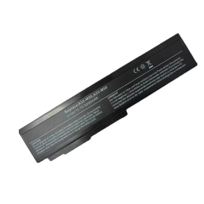 Replacement battery A32-N61 A32-M50 11.1V 5200mAh for M50Sa G50 X55 M60J N53 M70 M60 N43S N53S N43JF N43JM M60V Laptop battery