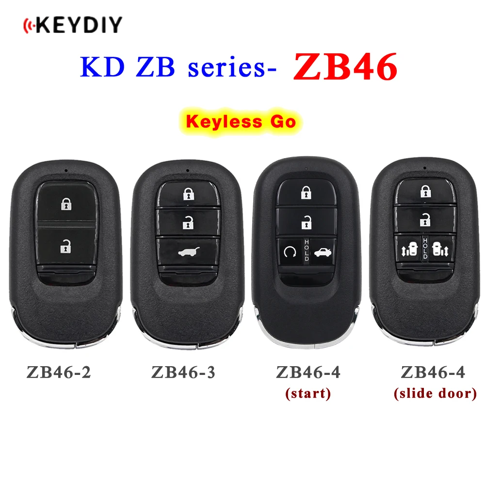 

Универсальный пульт дистанционного управления серии ZB KEYDIY ZB46-2 ZB46-3 ZB46-4 KD Smart Key для KD-X2 KD-MAX KD Автомобильный пульт дистанционного управления для Honda Style