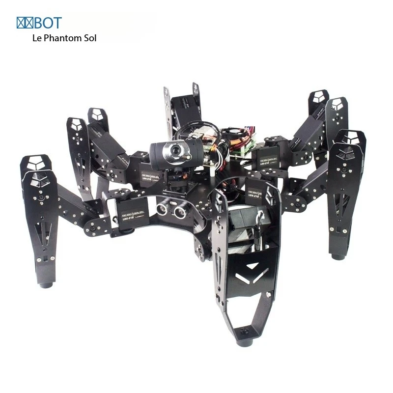 Hexapod Spider Robot WiFi RaspberryPi Educational Programming Robot Artificial Intelligence